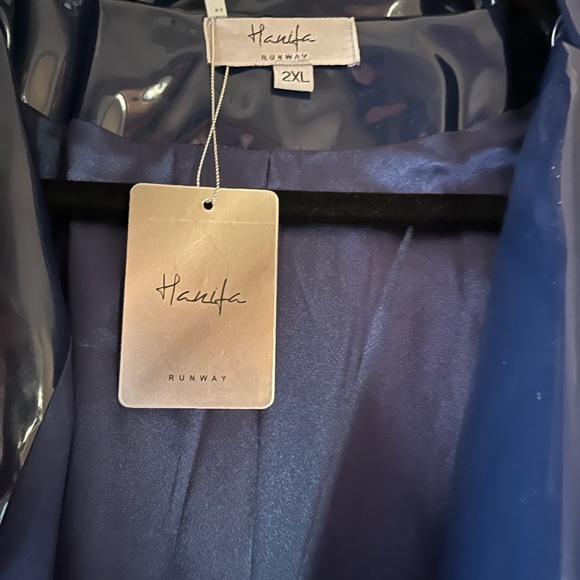 Hanifa Brooklynn Patent Leather Coat - Picture 2 of 4